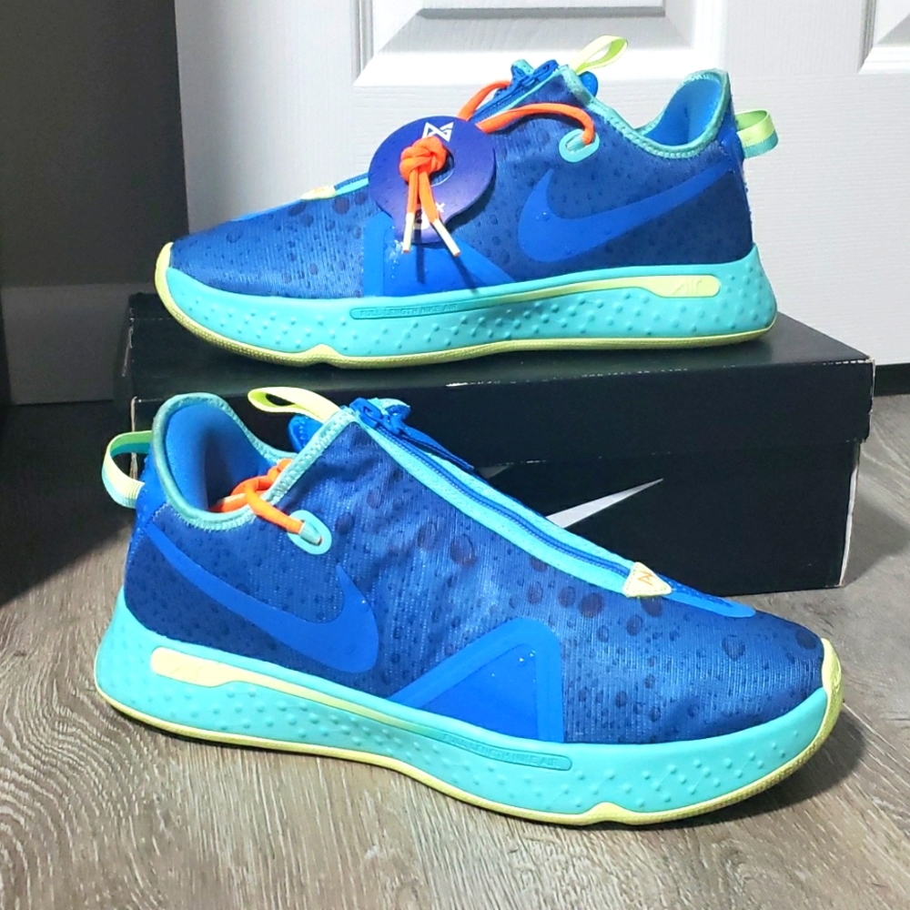 Nike PG 4 Gatorade Gamer Exclusive "Nba 2K20" Shoes - Size 11.5 - Mens